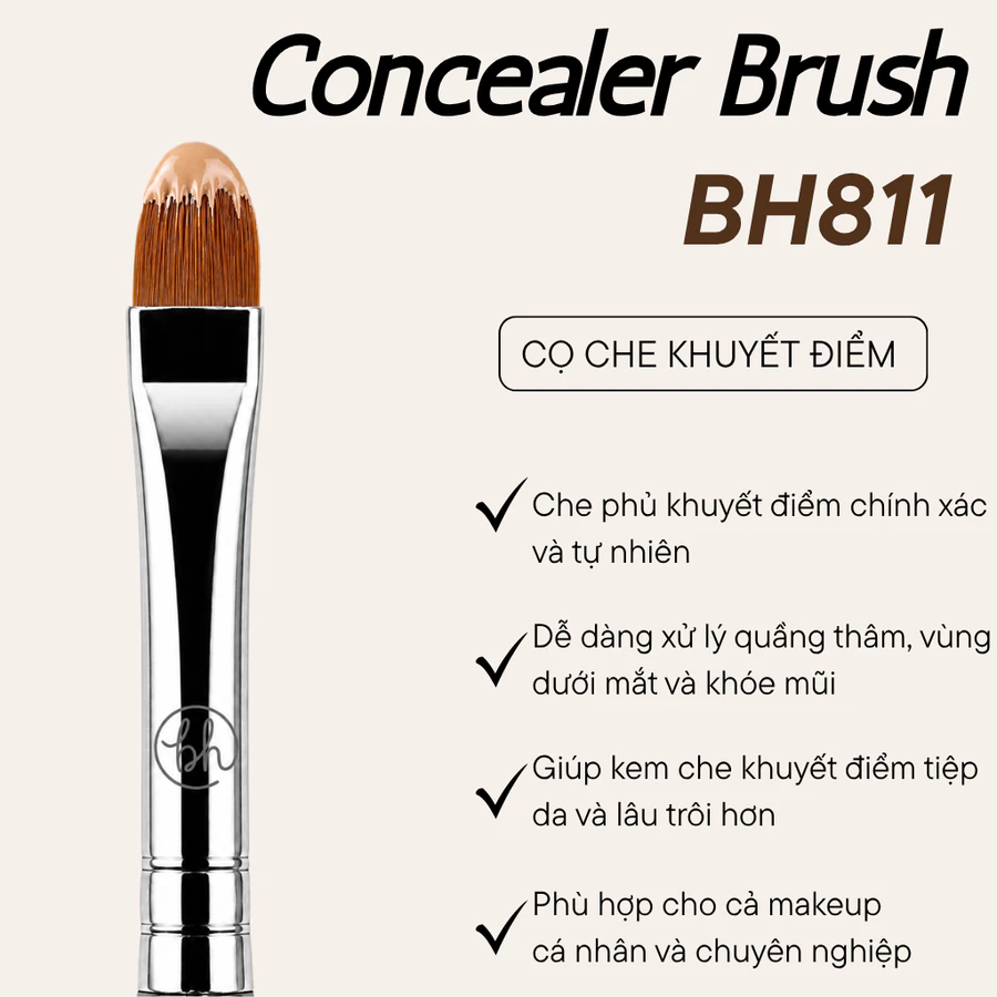 Cọ Che Khuyết Điểm BH Cosmetics Concealer Brush BH811